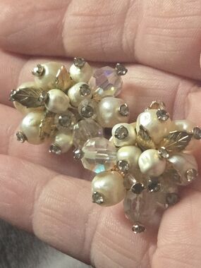 Vintage Vendome Cluster Earings